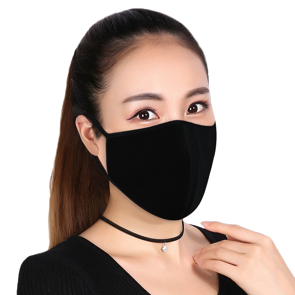 masker tali hijab Masker Kesehatan Anti Polusi Masker Pelindung Mulut