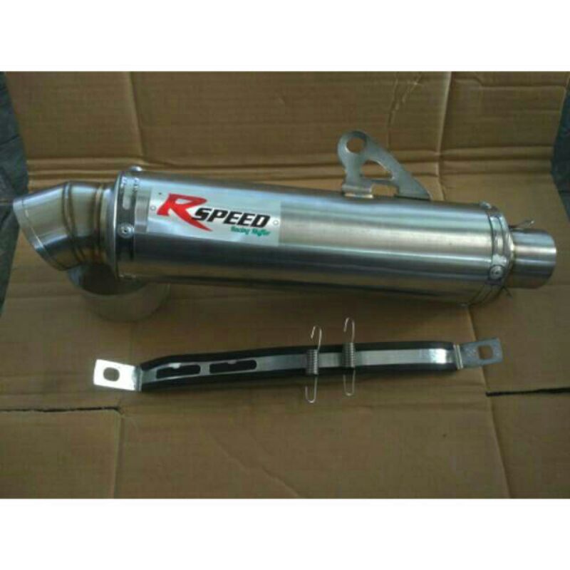 silencer knalpot Rspeed bulat silencer knalpot only inlet 50