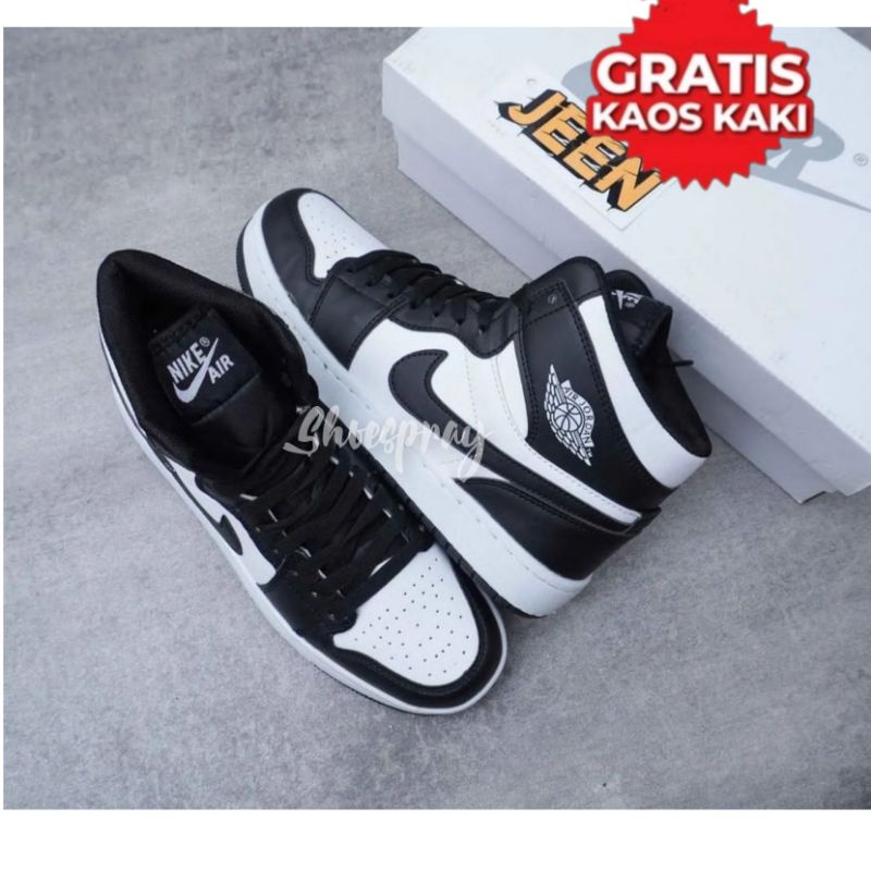 all black aj1 high