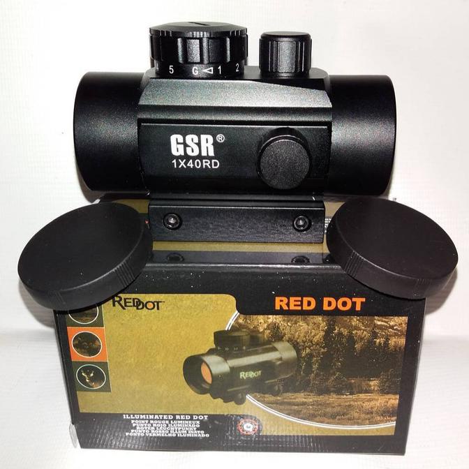 Nikmati Teleskope Gsr /Bsa 1X40 Red Dot Limited