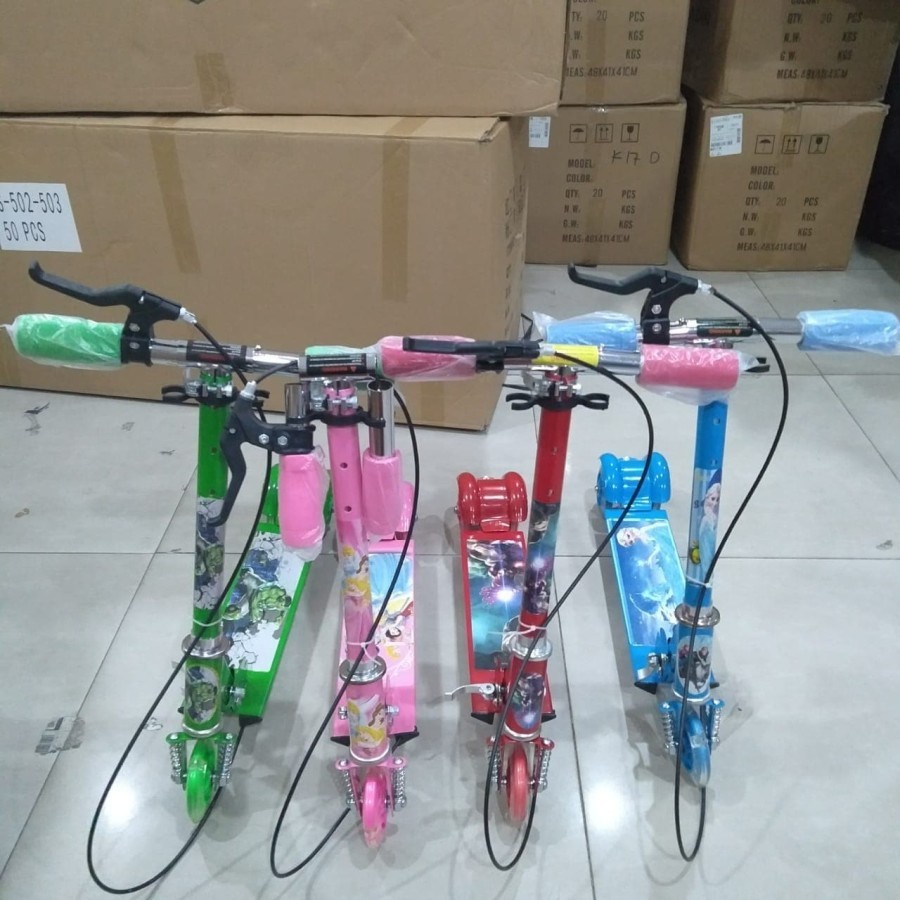 Hot Scooter / Skuter Otoped Anak Grosir mantap / Mainan Sepeda Anak