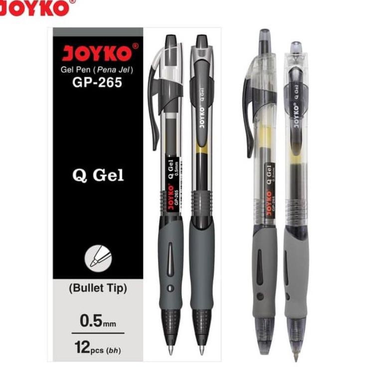 

[JaX㊗] Pulpen Gell Joyko Gp - 265 / Q - gell / (12pcs) //Sedang rame