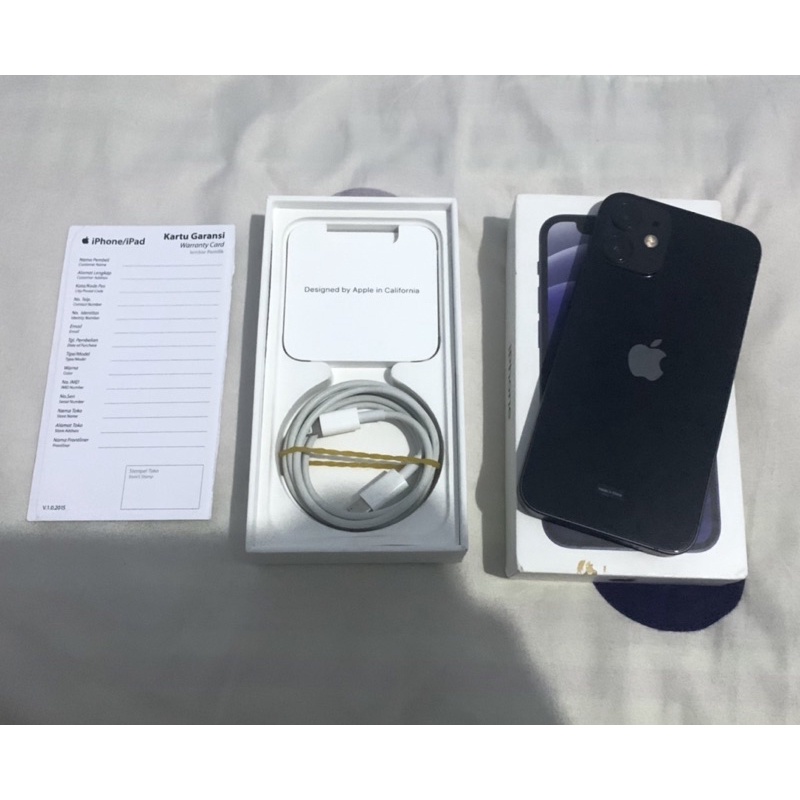 iphone 12 Mini 128gb Black Ibox