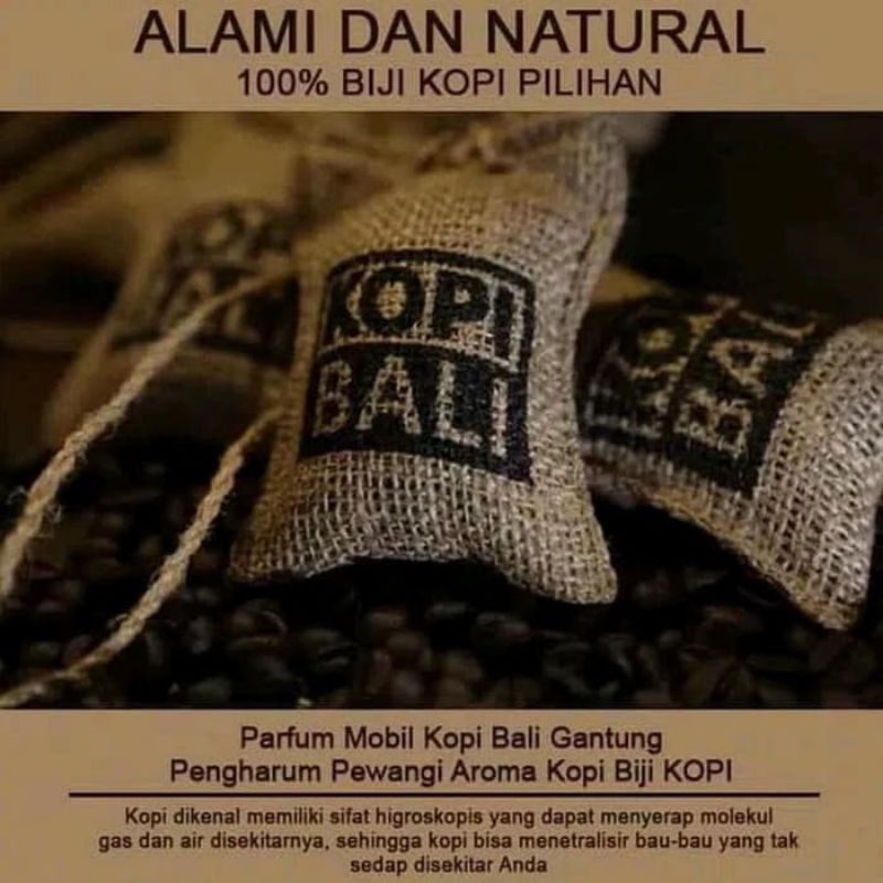 PARFUM GANTUNG KOPI BALI PENGHARUM RUANGAN