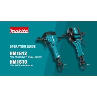 MAKITA HM 1812 / HM1812 ANTI VIBRATION CONCRETE BREAKER