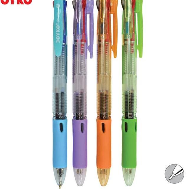

Serba Hemat Ball Pen / Pulpen Joyko BP-199 / Trico/ 0.7 mm/ 3 Warna 1PACK / 12Pcs