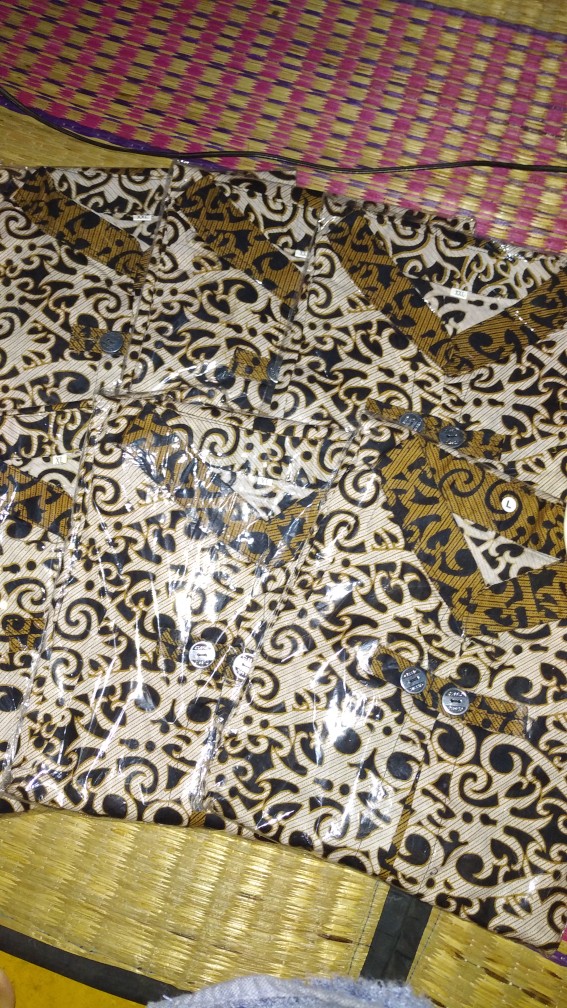 Atasan Batik Wanita Blouse Batik Wanita Lengan Panjang Baju Batik Kantor Katun Adem