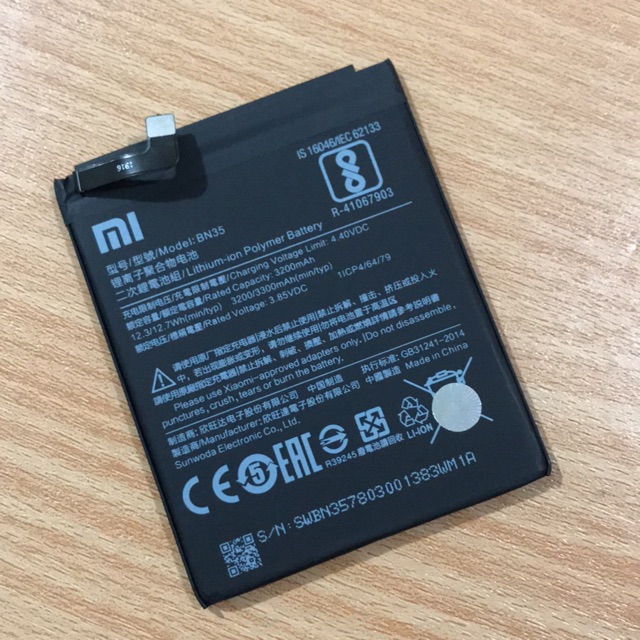 Battery Battrey Batrei Xiaomi BN35 Redmi 5 Original