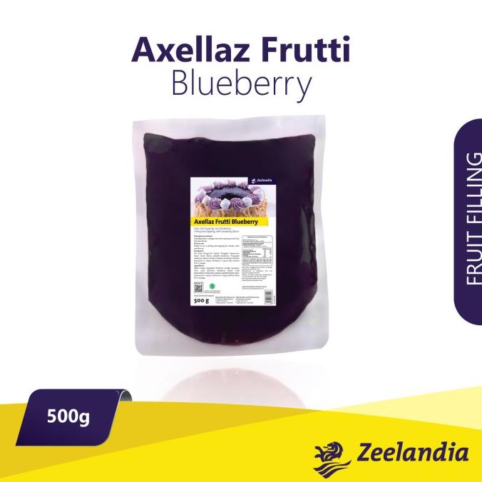 

Zeelandia AXELLAZ FRUTTI BLUEBERRY 500 Gr TERLARIS TERPERCAYA ORIGINAL