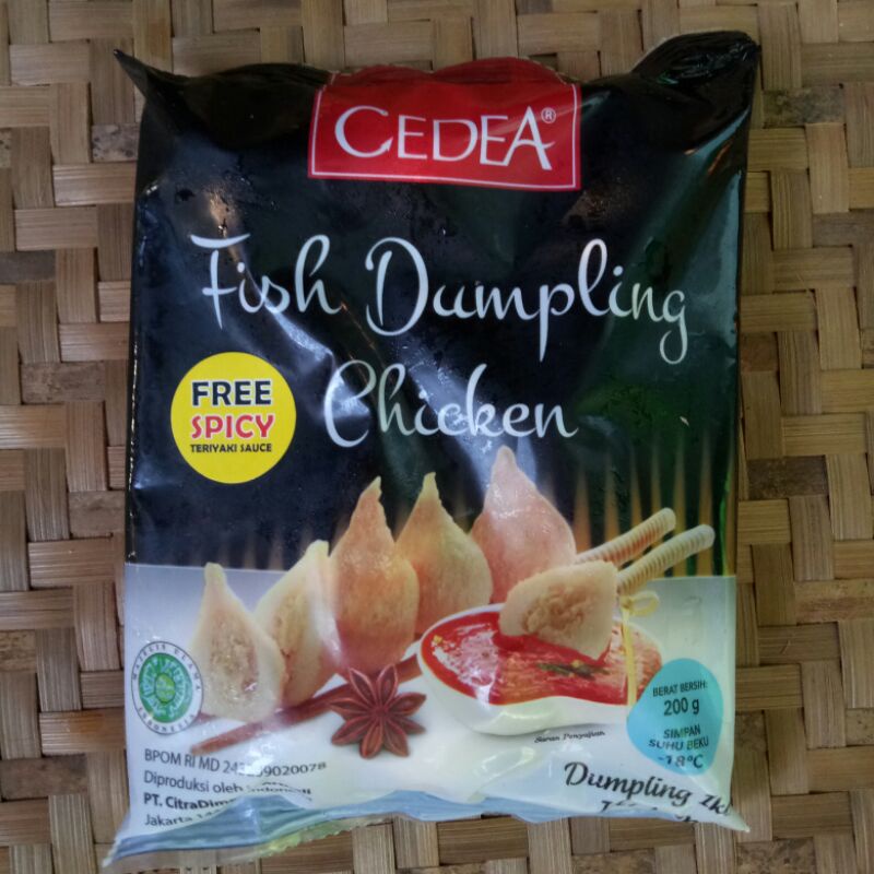 

CEDEA Fish Dumpling Chicken 200 gr