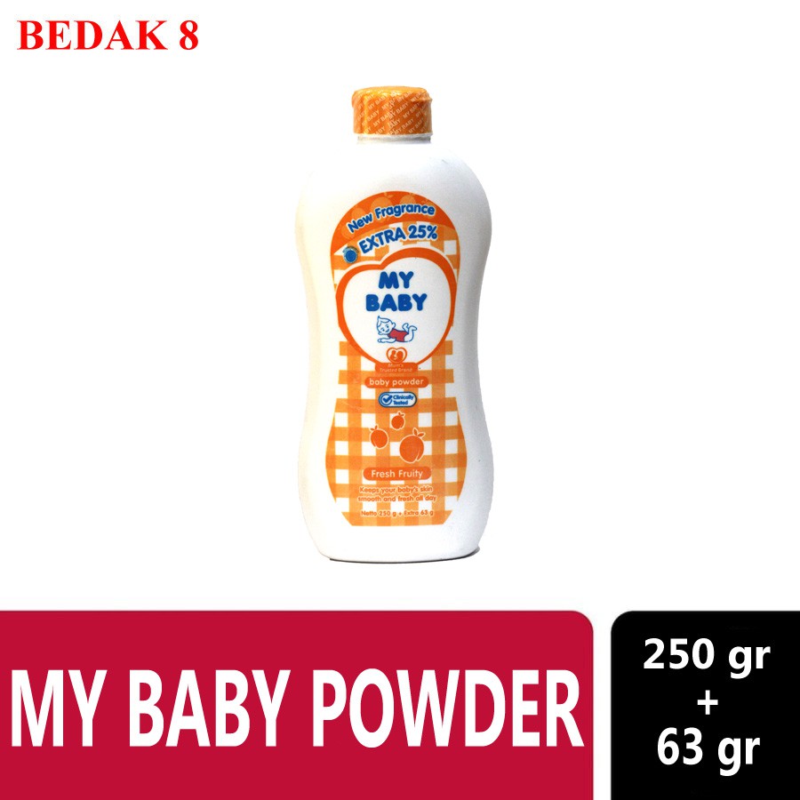 Bedak My Baby Powder 250 gr + 63 gr/ Bedak Bayi My Baby