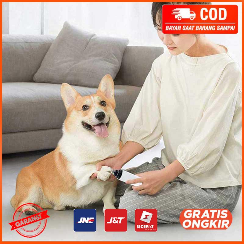 Gunting Kuku Anjing Elektrik Charging Pet Nail Grinder