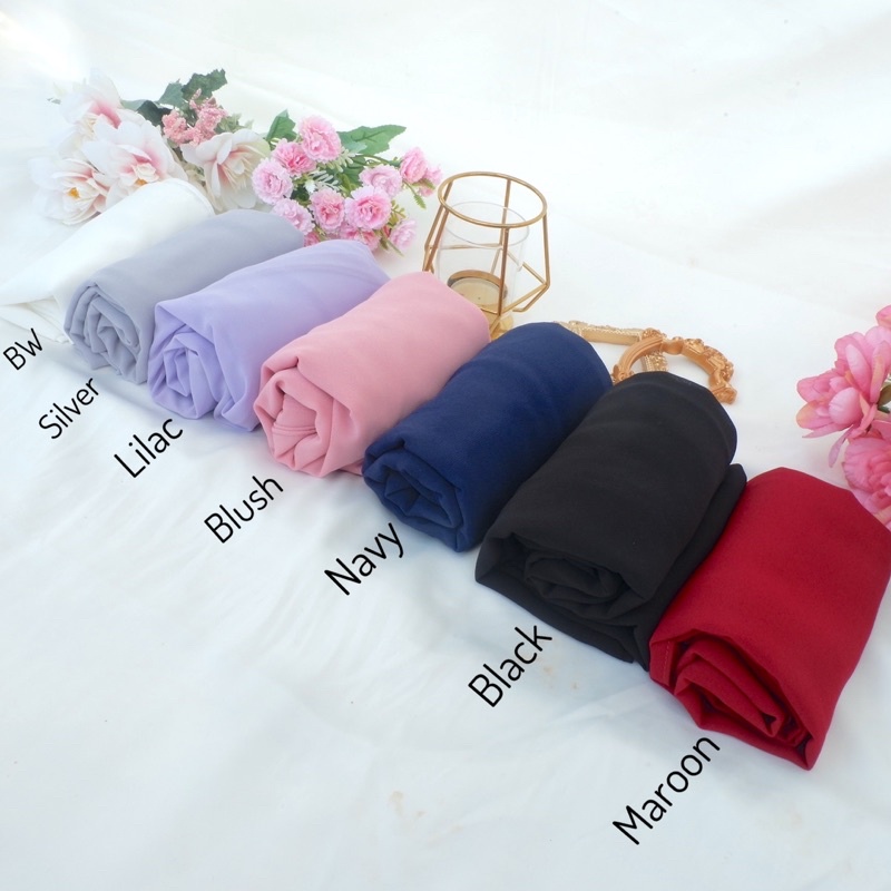 [NO LABEL] Pashmina Dewasa Ceruty Babydoll