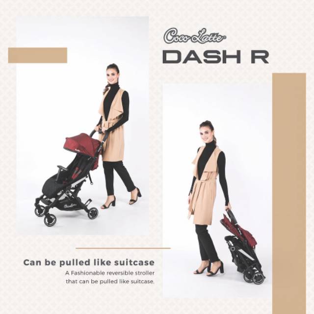 Stroller CocoLatte DASH R - Cabin Size 