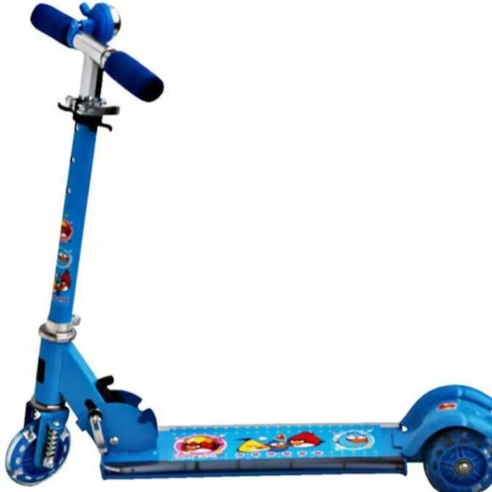 Skuter Anak Karakter Roda Tiga / Sekuter Injak / Scooter / Otopad
