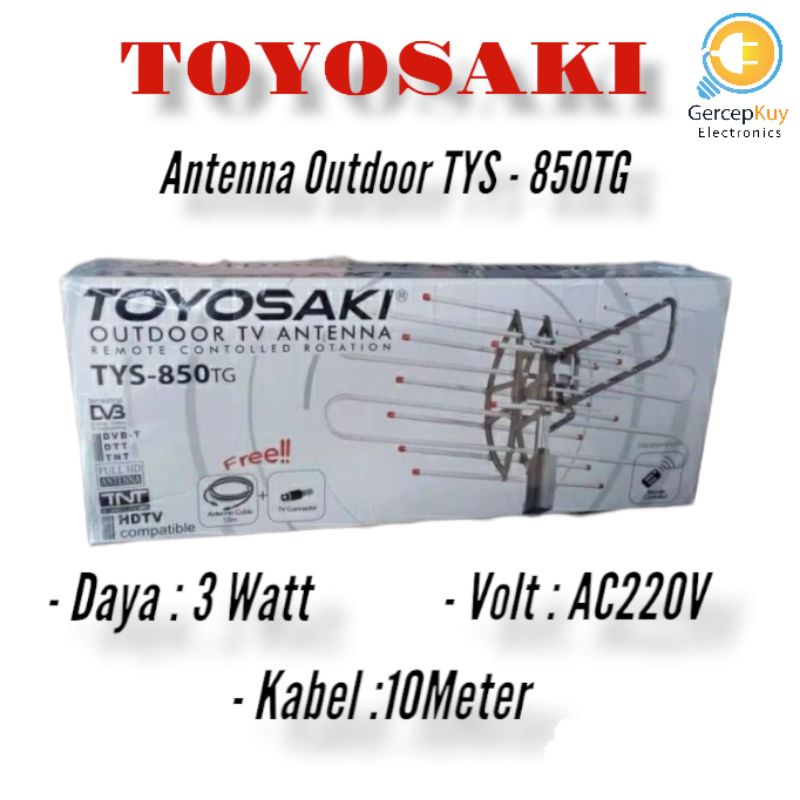 Antenna TV Outdoor TYS - 850TG TOYOSAKI