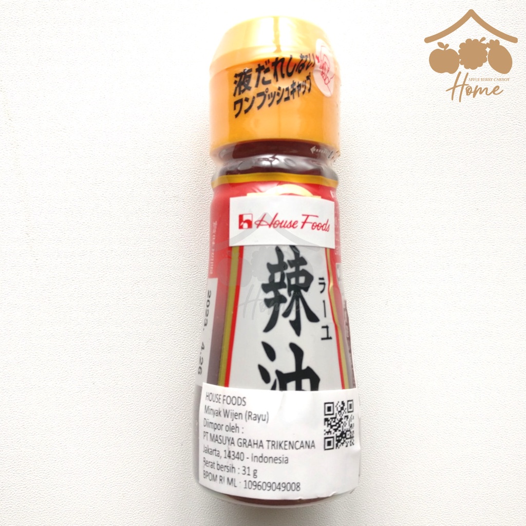 

House foods Minyak Wijen Rayu 31gr 31 g gr sesame oil japan jepang