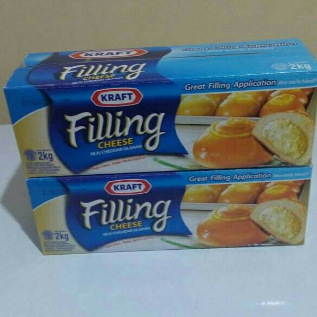 

KRAFT FILLING CHEESE TOPPING 2 KG