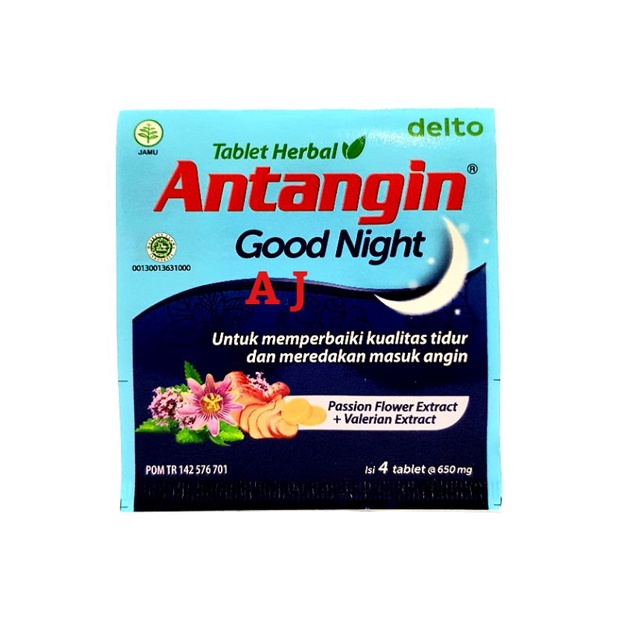 Antangin Tablet Herbal (Isi 4 Tablet)