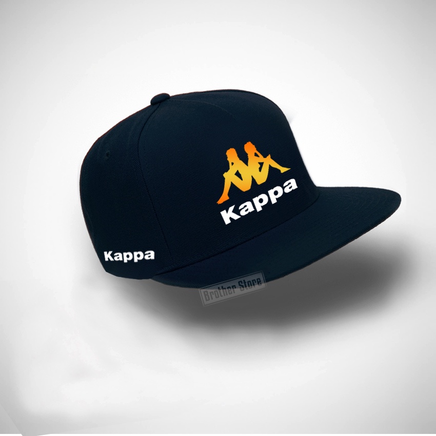 Sauza Clothing Store Topi Snapback  Kappa USA  White Gold - Black Premium High Quality