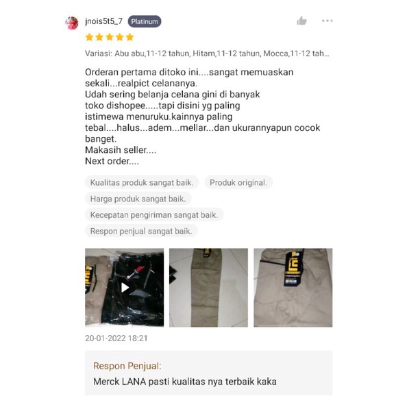 CELANA CHINO ANAK PANJANG OSKOSH BAHAN MELAR USIA 10-12 TAHUN