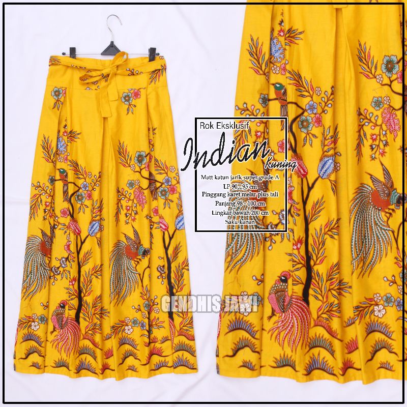 ROK BATIK PANJANG MODERN CANTIK BAWAHAN WANITA TERBARU ROK PAYUNG DEWASA