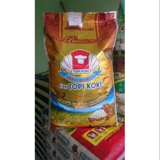 

BERAS TOPI KOKI CRYSTAL PREMIUM 5KG.10KG.20KG