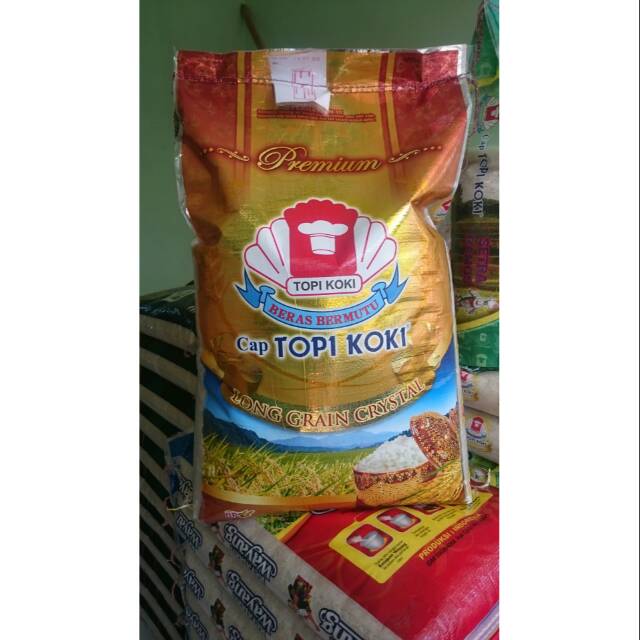 

BERAS TOPI KOKI CRYSTAL PREMIUM 5KG.10KG.20KG