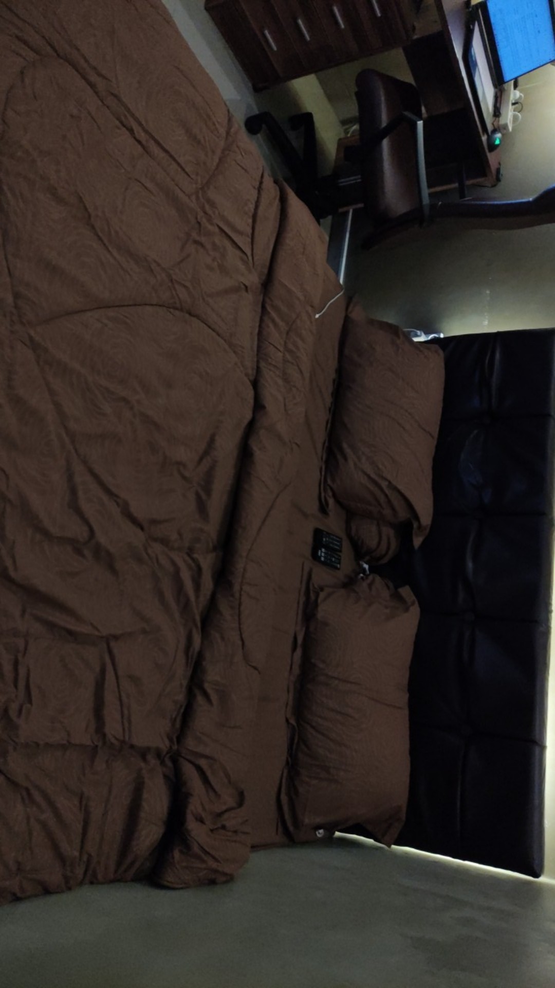 Bedcover Premium Polos Tinggi 30 Cm Vallery Quincy Edisi Warna Golden, Kuning, Coffee, Dan Abu Abu