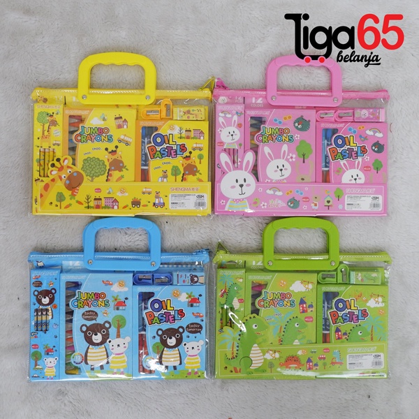 365 STATIONERY SET #40982 Buku &amp; Alat Tulis Anak / Karakter Fancy Gambar Lucu