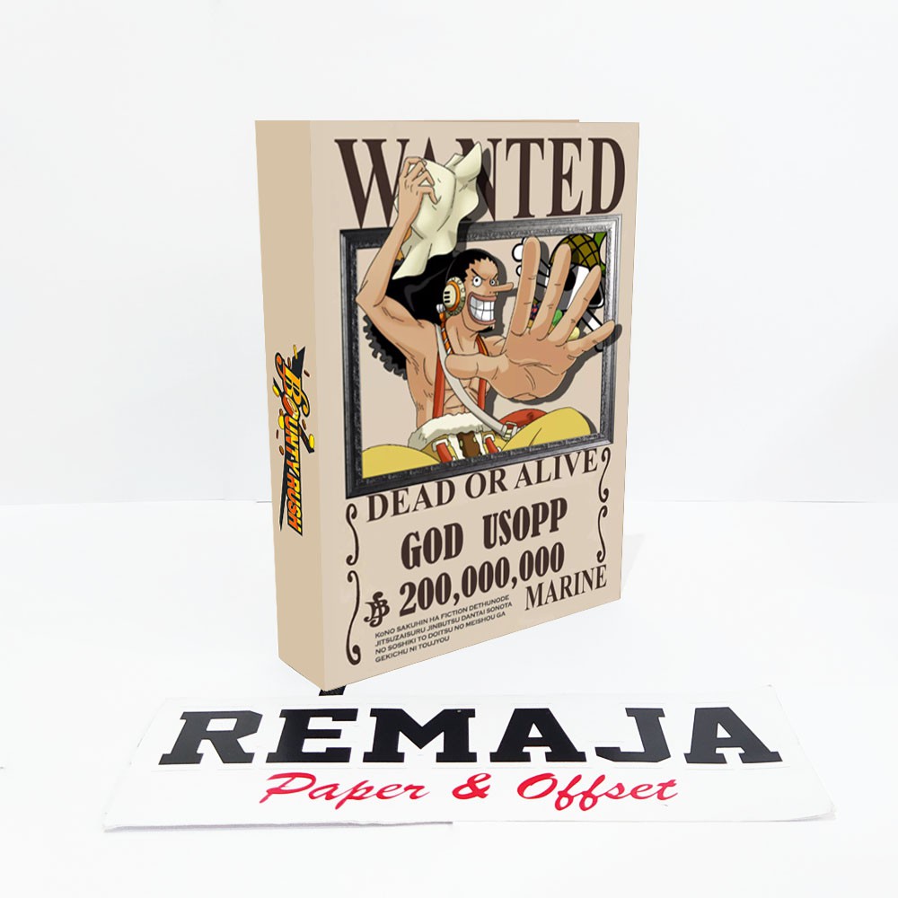 

Notebook Hardcover Onepiece Usopp bounty rush