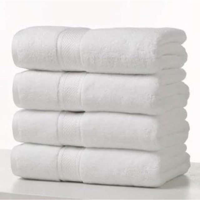 HANDUK MANDI PUTIH HOTEL HANDUK BAYI 50 x 100 MUTIA