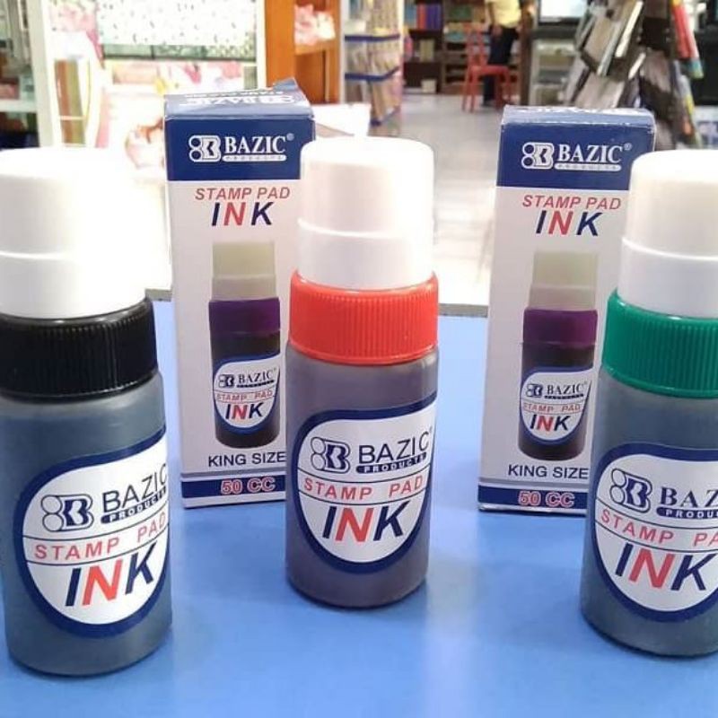 

Bazic stamp pad ink refill tinta stempel Original