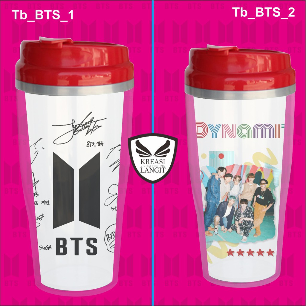 TUMBLER BTS / SOUVENIR BTS / MERCHANDISE BTS / BT12 / ARMY / MERCHANDISE ARMY / BOTOL MINUM BTS