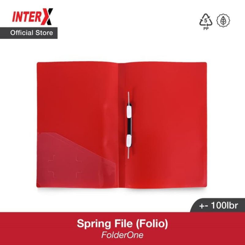 

Map Plastik Snel/ Lobang/ Spring File Folder One/ Vindex