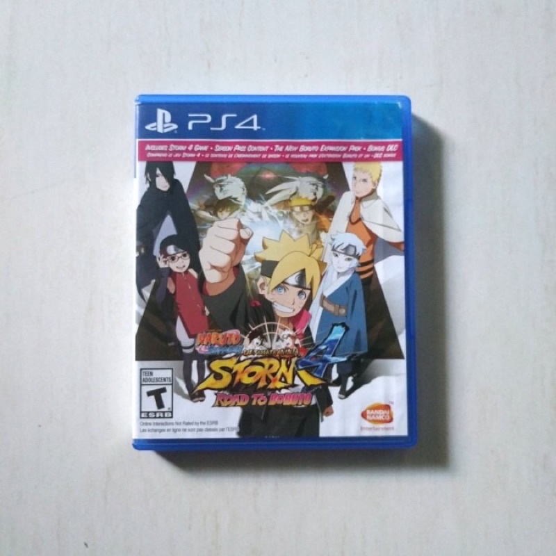 Naruto Ultimate Ninja Storm 4 Road to Boruto PS4 Kaset Naruto Shippuden PS 4 5 Paystation CD BD Game