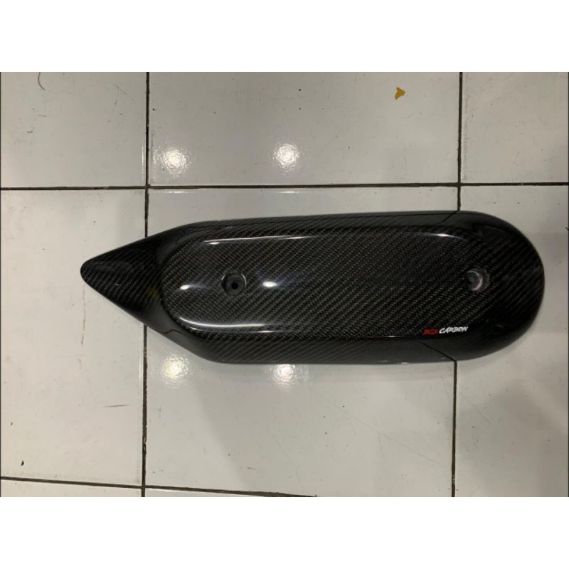 cover knalpot carbon kevlar Yamaha Fazzio125 Fazzio 125 Fazzio