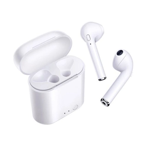 TWS HEADSET i7S i12S EARPHONE TWS BLUETOOTH WIRELESS 300 MAH