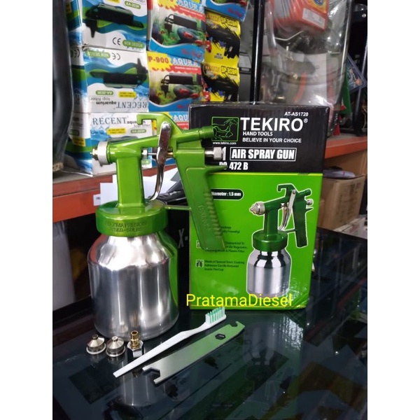 Spray gun Tekiro 472 /Spray gun tabung bawah
