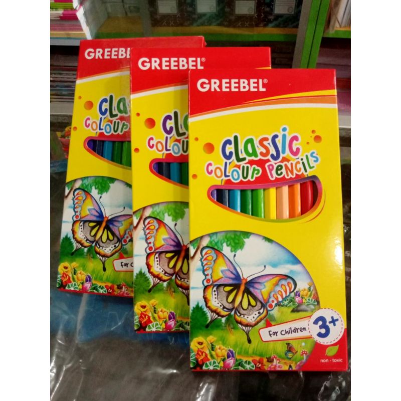 

Pensil warna Greebel Classic 12 warna