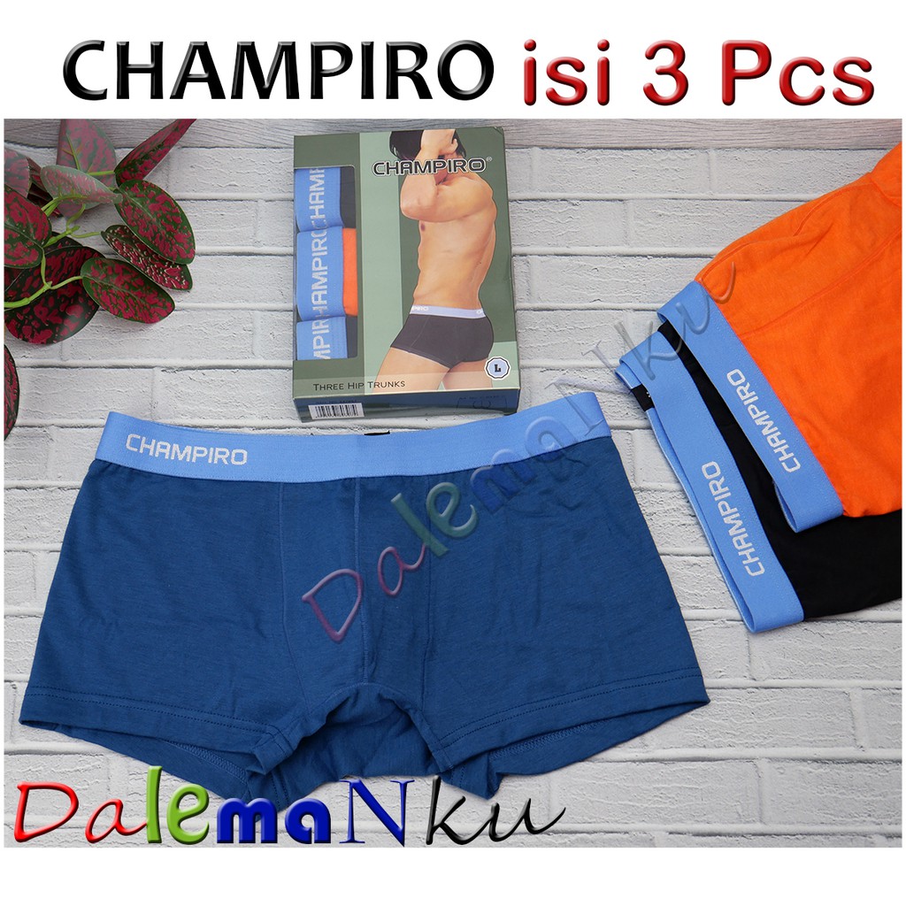 3 Helai Champiro Boxer HIP TRUNKS