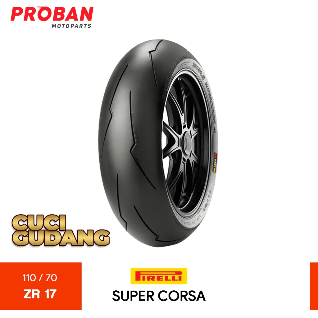 

PIRELLI TL SUPER CORSA 120/70ZR17 CUCI GUDANG Ban Motor Tubeless
