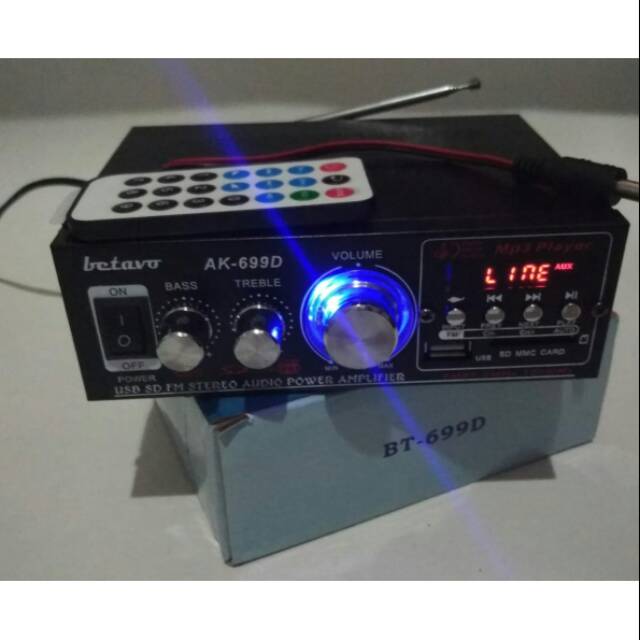 AMPLIFIER BETAVO BT 699D FM-USB-AC-DC