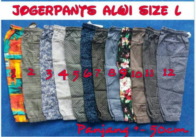 Celana Panjang Joger Pant Alwi