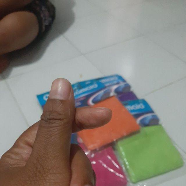Lap Microfiber Cleamaid 40x40 Kain Lap Serbaguna Super Absorbent