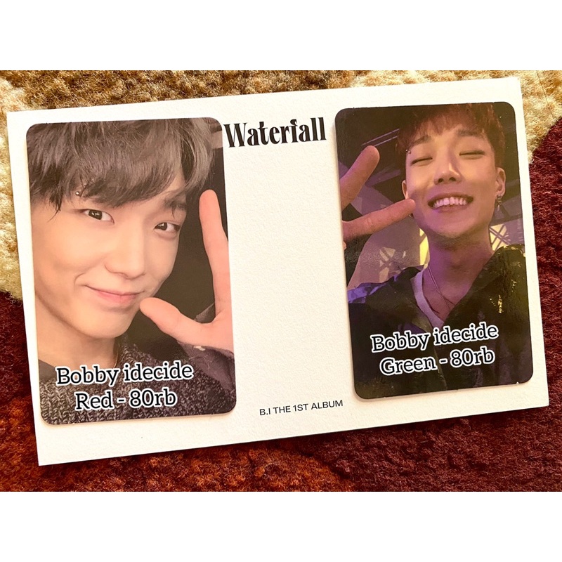 Bobby Photocard iKON iDECIDE Album