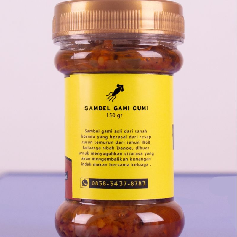 

Sambal Gami Cumi Mbah Danoe