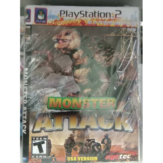 Kaset PS2 Game Monster Attack