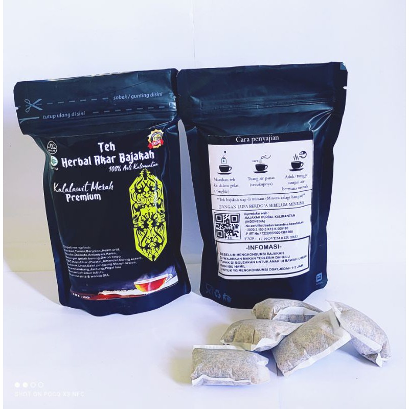 

Teh Bajakah Kalalawit Merah Premium isi 30 Pcs Akar Bajakah