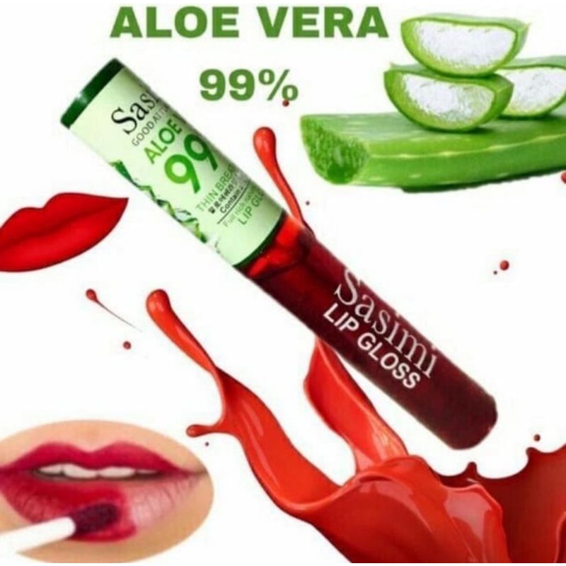 (JUAL/BOX) LIPTINT SASIMI ALOEVERA 99%  S721// LIPTINT SASIMI